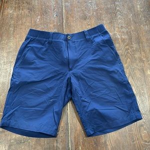 Under Armour golf/walk shorts. Navy Blue
